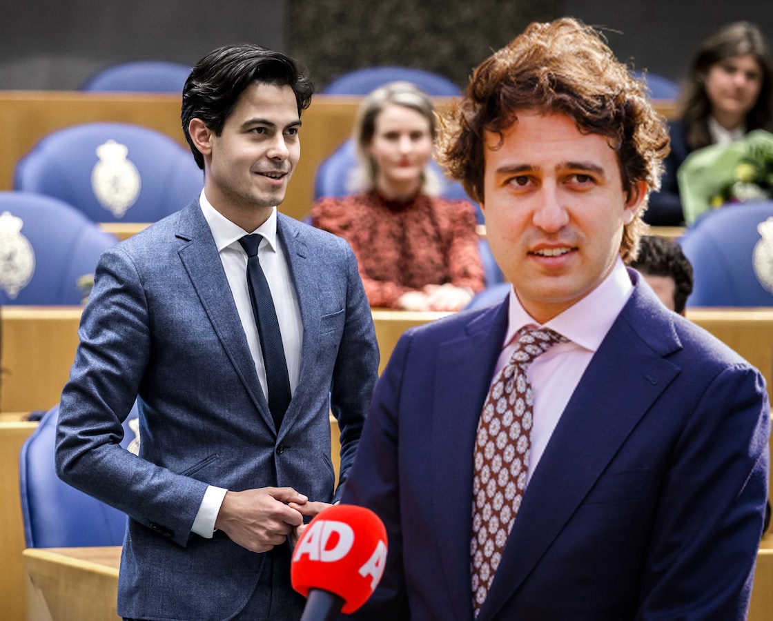 Jetten reageert nadat video met Klaver viraal gaat op TikTok: 'Laat het  Jolein maar niet horen' | Foto | AD.nl