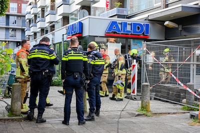 Brand in flatgebouw in Nijmegen, politie doet onderzoek