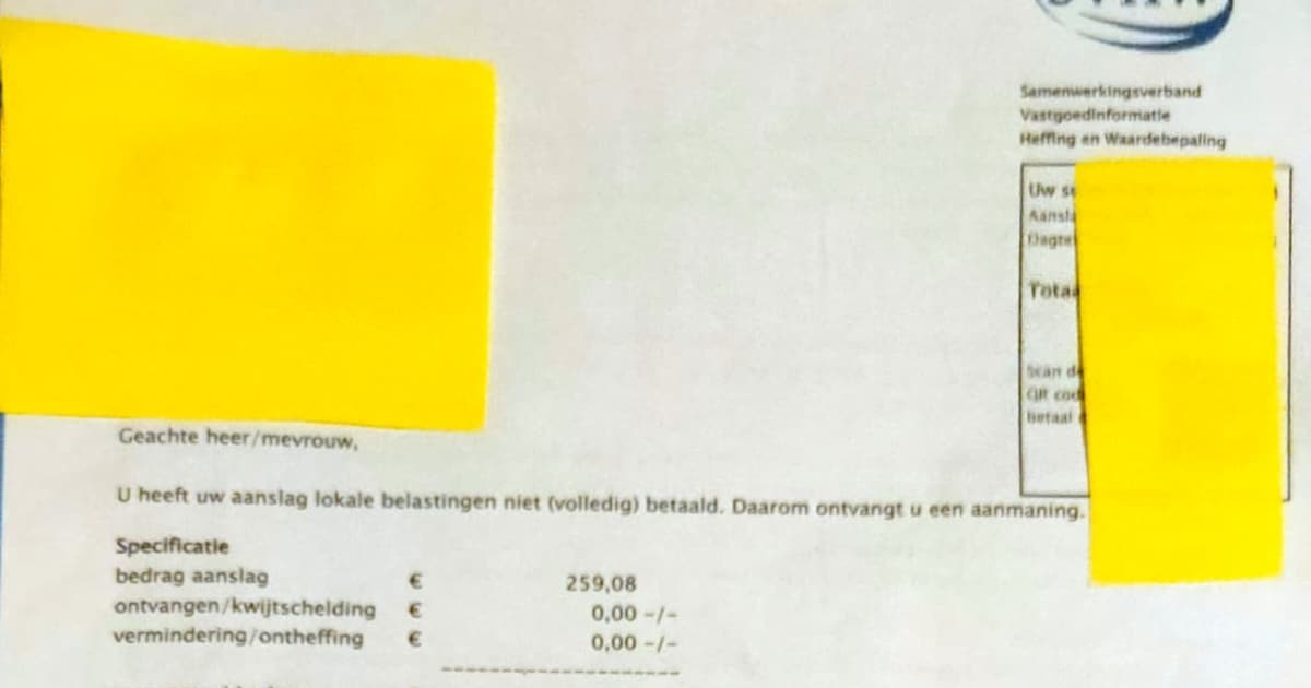 1.782 huishoudens ontvangen aanmaning: ‘Brave mensen worden als wanbetalers weggezet’