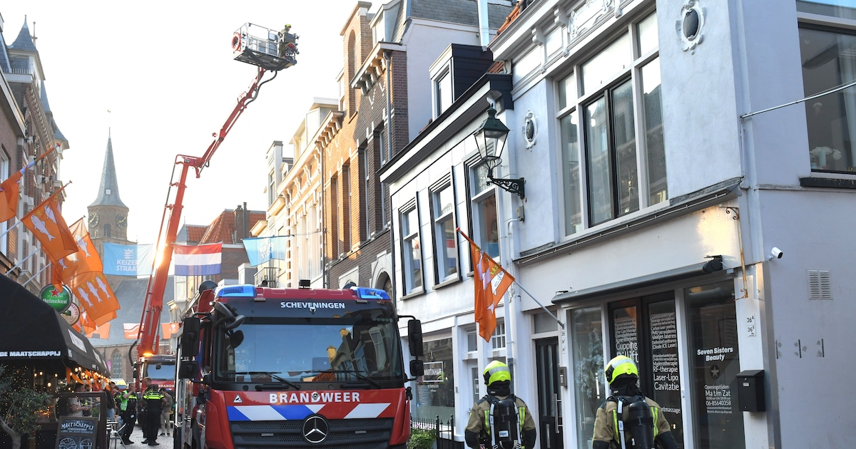 Brand in studentenflat aan Keizerstraat in Scheveningen