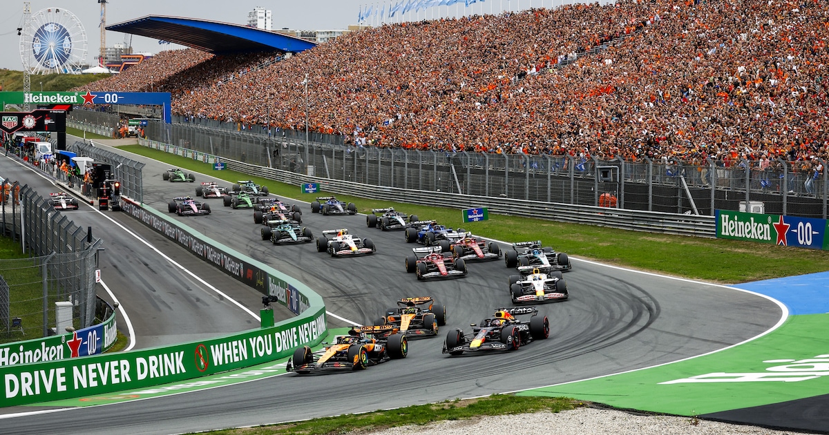 Formule 1 Zandvoort 2026: dit is het programma