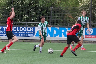 Topper tussen Brandevoort en WEC krijgt geen winnaar: ‘Ik hoopte op een voetballende wedstrijd, maar