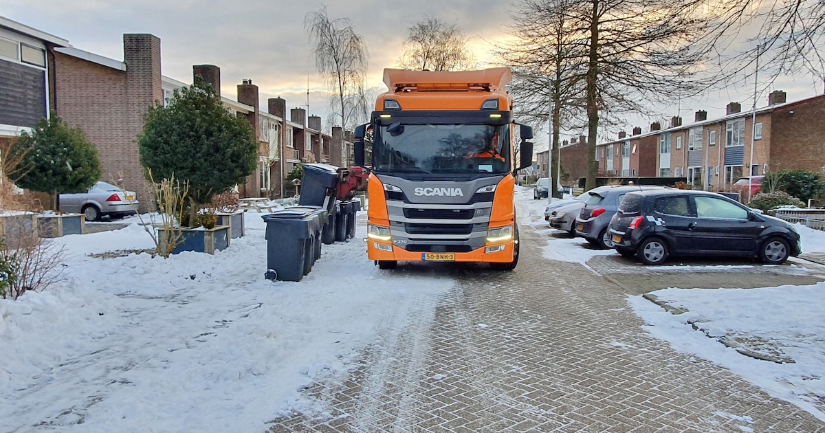 Afvalophaal hervat in gemeente Tytsjerksteradiel na gladheid