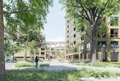 128 appartementen in aantocht bij Koningsvoorde: woontoren vooral gericht op zelfstandig wonende oud