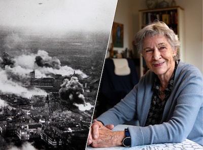 Christine (91) overleefde het Sinterklaasbombardement: ‘Vader zat als een bang vogeltje in de hoek v