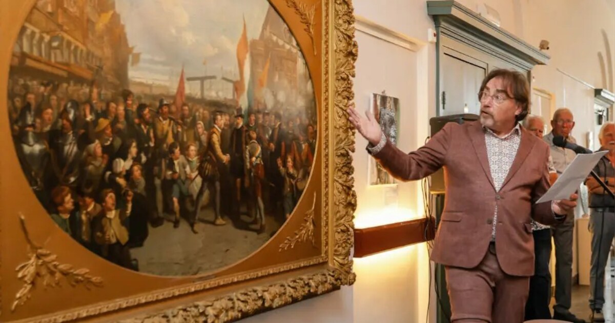 Ad Geerdink geeft lezing over aankomst van Willem van Oranje in Enkhuizen
