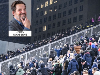 Jerry zag met eigen ogen in Galgenwaard dat ook de creativiteit van hooligans grenzeloos is