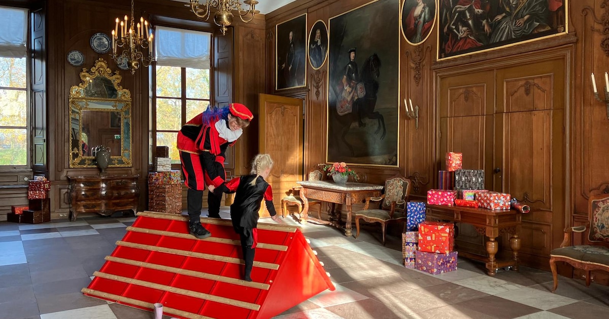 Sinterklaas logeert deze maand in Kasteel Cannenburch in Vaassen