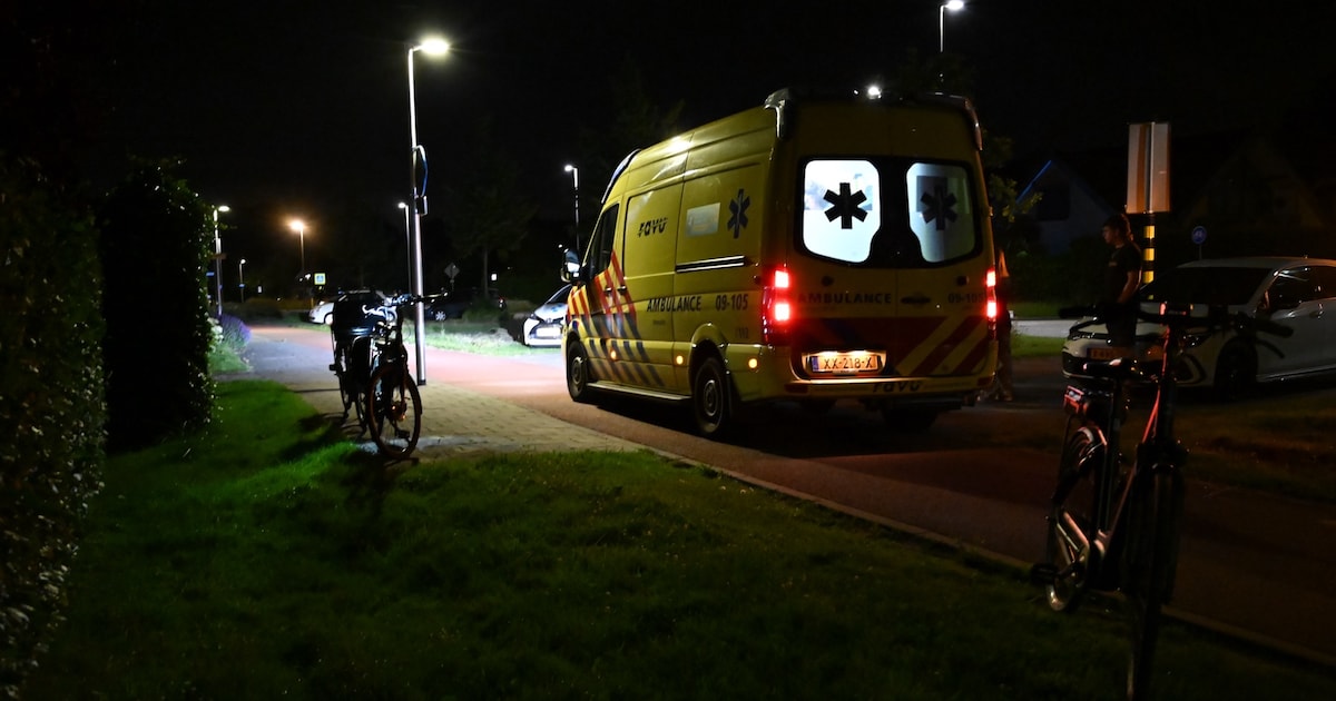 Traumahelikopter gealarmeerd voor gevallen fietser in Vianen