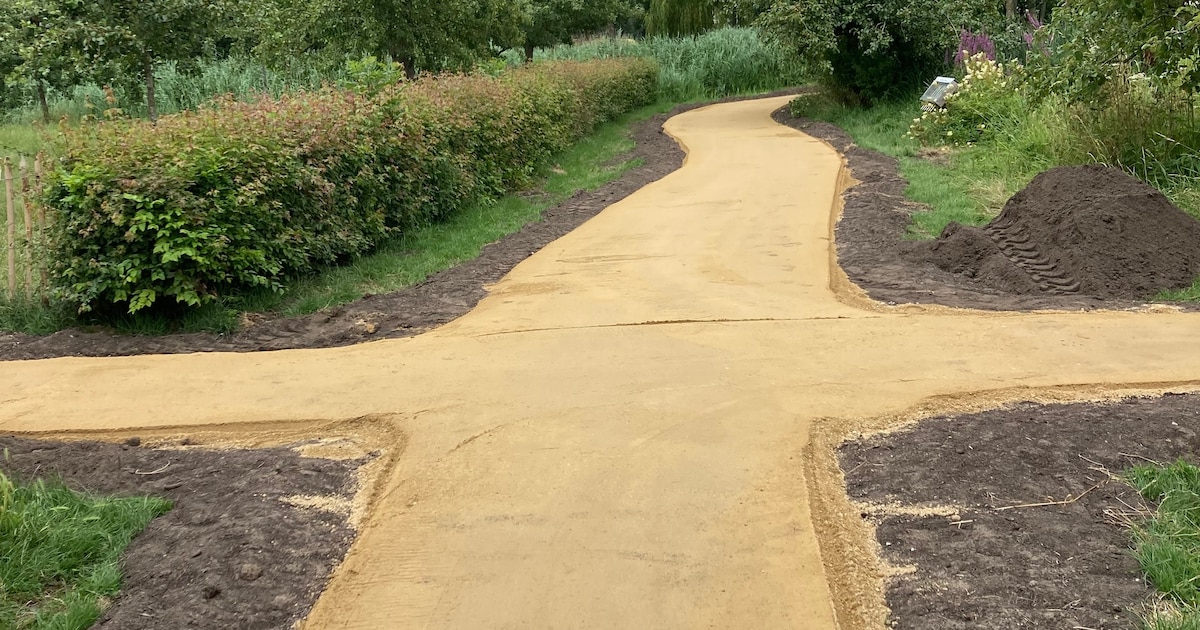 Werkzaamheden aan paden in Stadspark Montfoort afgerond