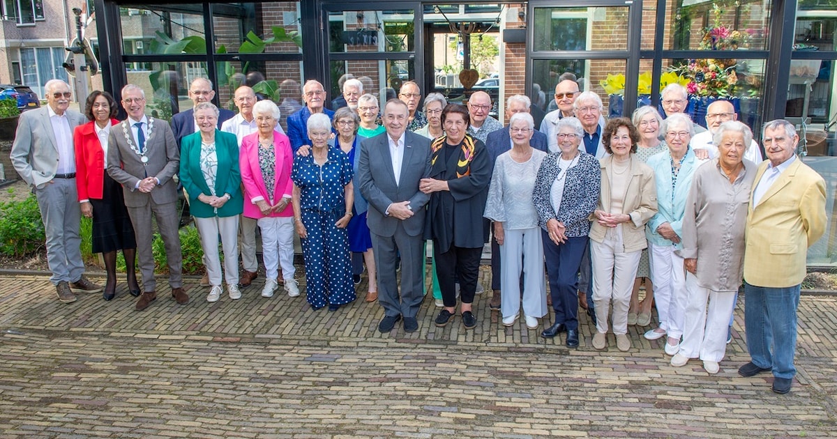 Diamanten echtparen gevierd in Uithoorn