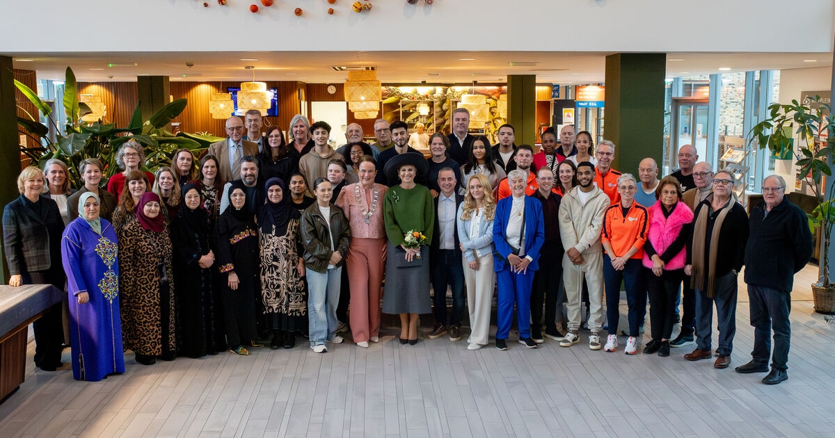 Koningin Máxima bezoekt Purmerend en spreekt over leefbaarheid