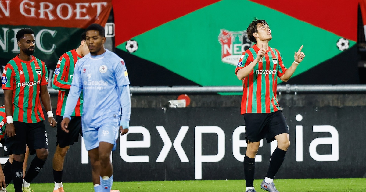 LIVE eredivisie | Problemen voor Sparta: NEC op ruime voorsprong in Nijmegen