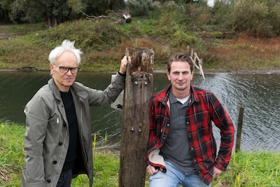Het trekpontje tussen Olst en Wijhe moet terug. Deze mannen gaan daarvoor zorgen