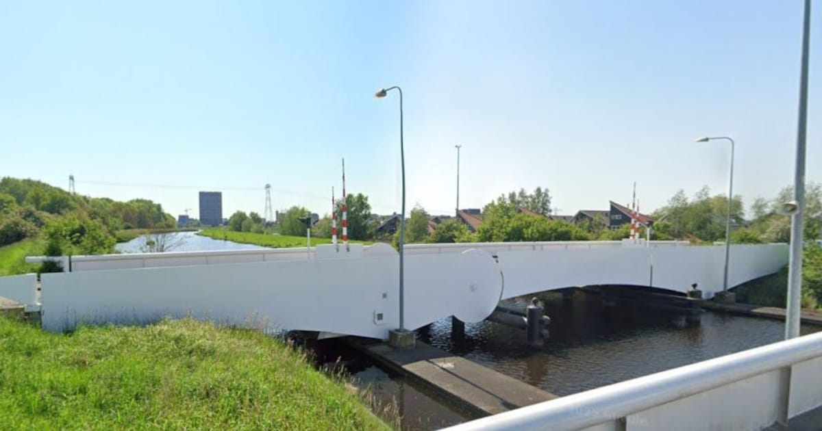 Zernikebrug in Groningen deels afgesloten vanaf maandag