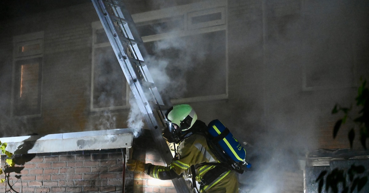 Opnieuw brand in uitgebrande woning in Leerdam