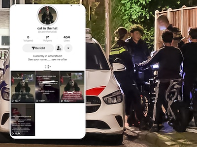 Politie rukt uit na onrust in Amersfoort vanwege TikTok-hype: tientallen jongeren zoeken naar ‘Cat in the Hat’