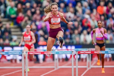 Femke Bol kan niet wachten op haar 800 meter tijdens FBK Games in Hengelo