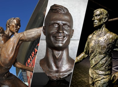 Van iconisch tot mislukt: deze voetballers kregen hun eigen standbeeld