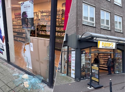 Gamewinkel Uden is gewoon open na plofkraak: ‘Dit zijn de verkeerde klanten’