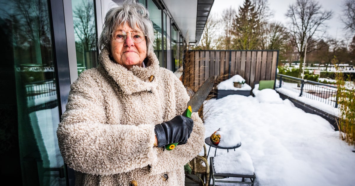 Verhuurder wil dat 89-jarige Lidy balkon sneeuwvrij maakt: ‘U kunt de ...