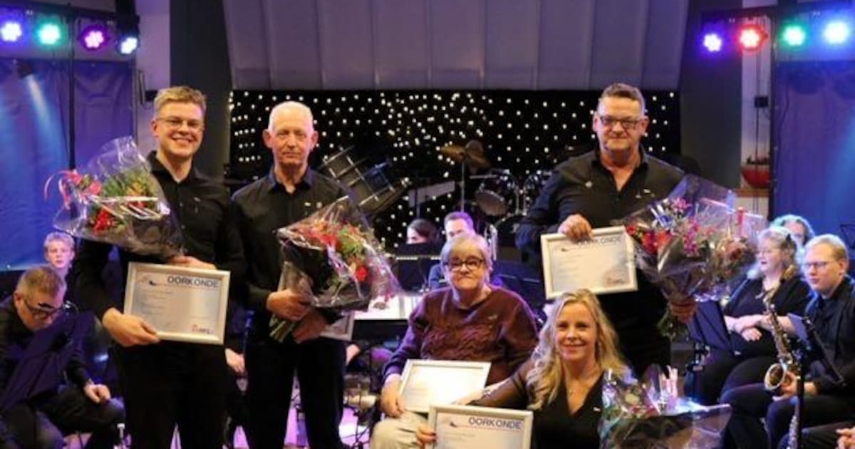 Medailles voor halve eeuw inzet voor Crescendo