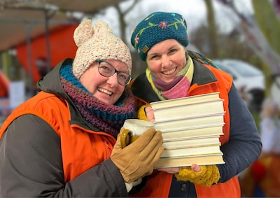 Bibliotheek aanwezig op winterfair in Biddinghuizen