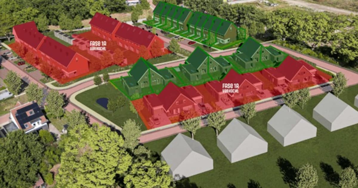 Nieuwe woningen en kavels in het Steenwijker Kornputkwartier in de verkoop