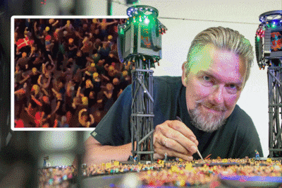 Deze Metallica-fan ging zó ver dat hij hun hele podium in miniatuur nabouwde: ‘Het filmpje op Insta 