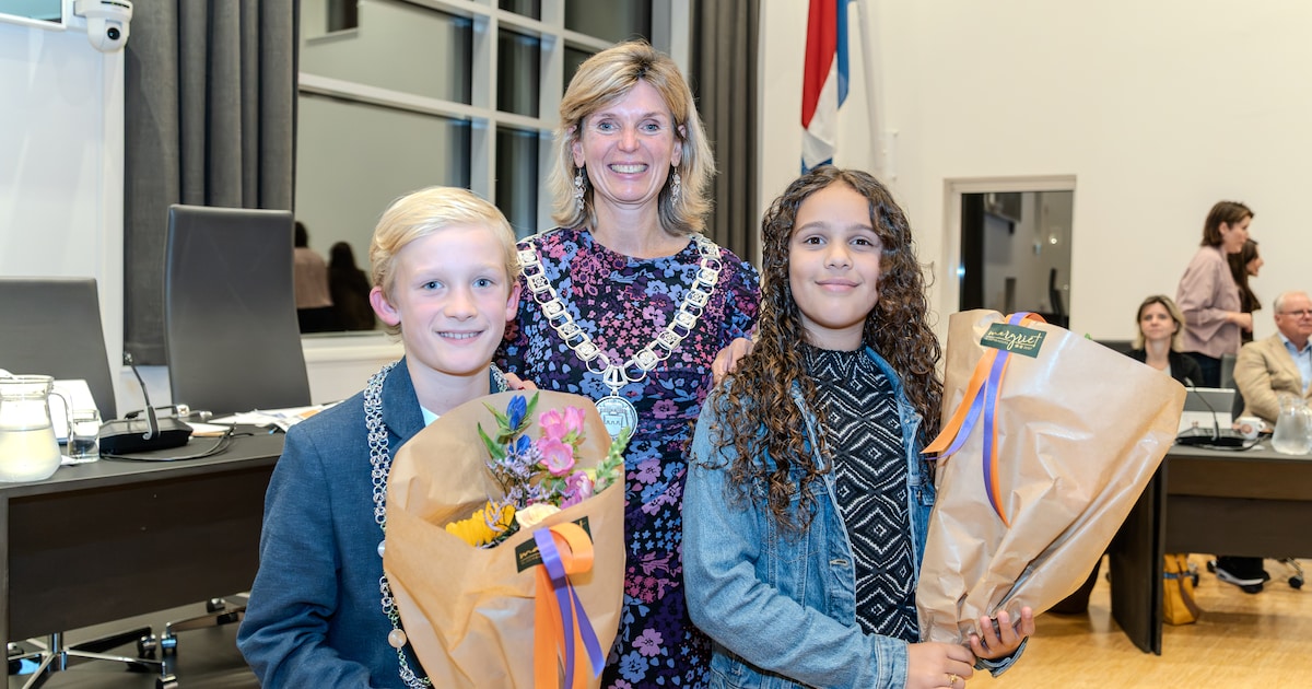 Alec neemt het stokje over van Ava en is nieuwe kinderburgemeester van Zeist