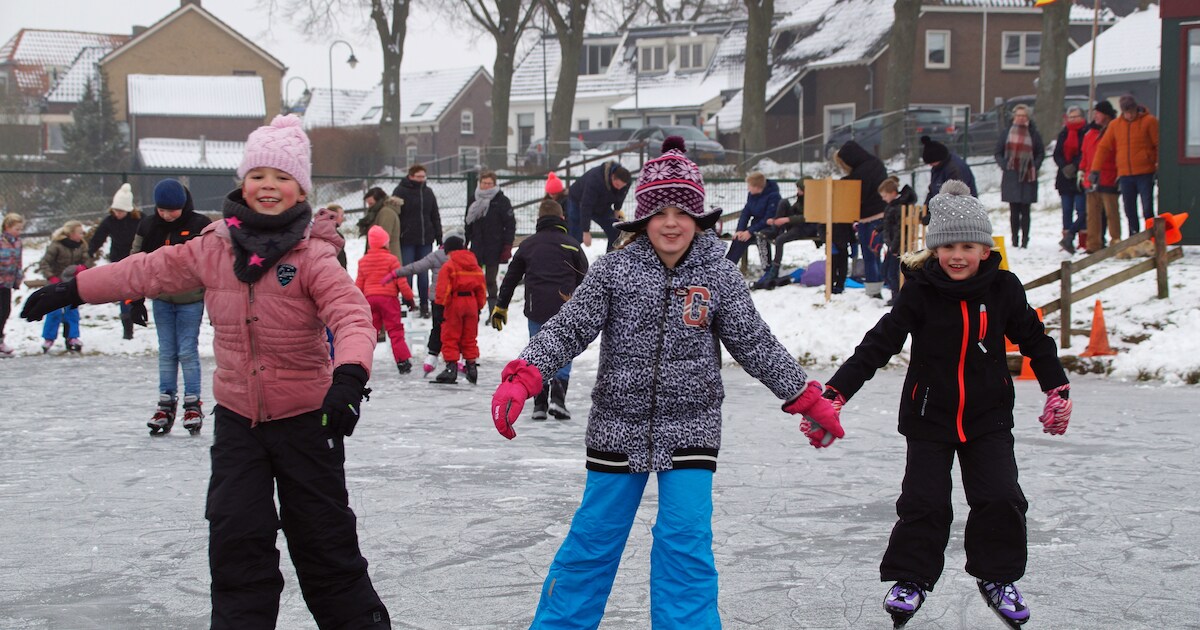 Op de valreep schaatspret in Wilsum en IJsselmuiden