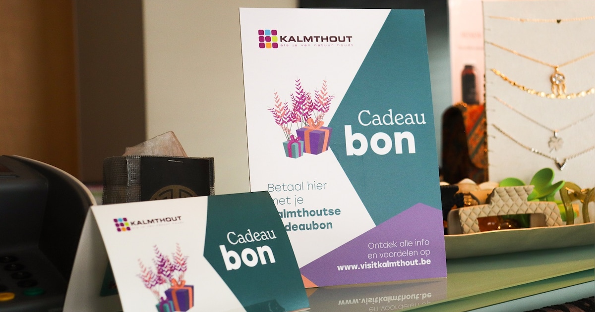 Gemeente zet Kalmthoutse cadeaubon in de kijker voor feestdagen
