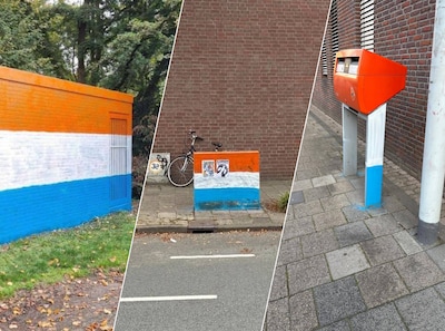 Eindhoven baalt van ‘prinsenvlag-plaag’, zelfs in Anne Frankplantsoen
