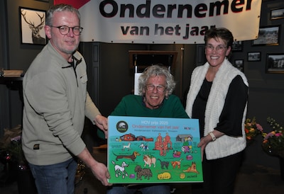 Frank en Rolien Hekking van hondenpension Plukkie zijn nieuwe Haarlese ondernemers van het jaar