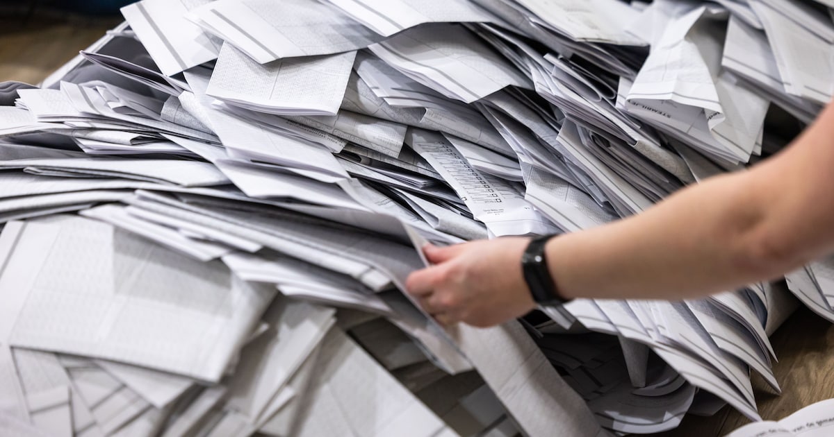 Hertelling bij gemeente Landsmeer door minieme stemverschillen