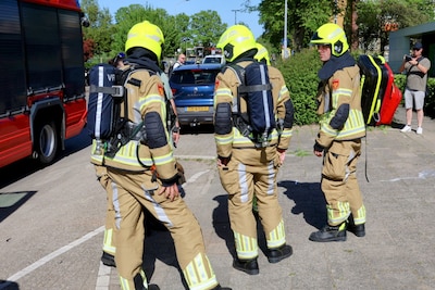 Balkonbrand in serviceflat De Batouwe in Tiel, bewoners ingeademde rook
