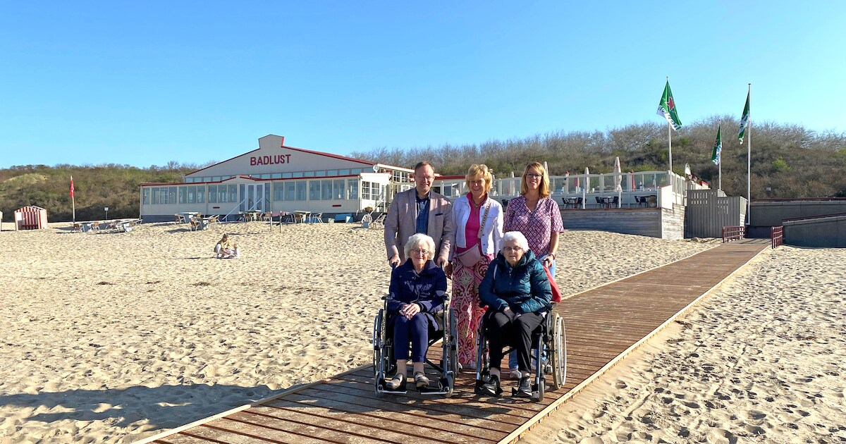 Pad tot aan de zee voor mindervaliden in Rockanje | Voorne aan Zee