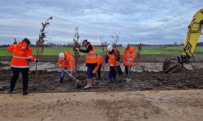 Aanleg groene natuurzone tussen Wassenaar en Katwijk gestart