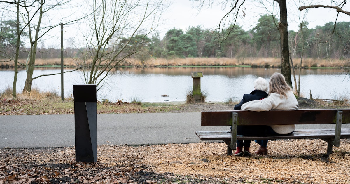 Vijf Troostbanken ingehuldigd in Kalmthout: “Plek om te vertragen, stil te staan en herinneringen te