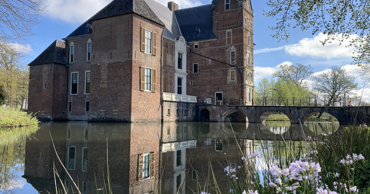 Lentespeurtocht door kasteelpark voor jonge ontdekkers