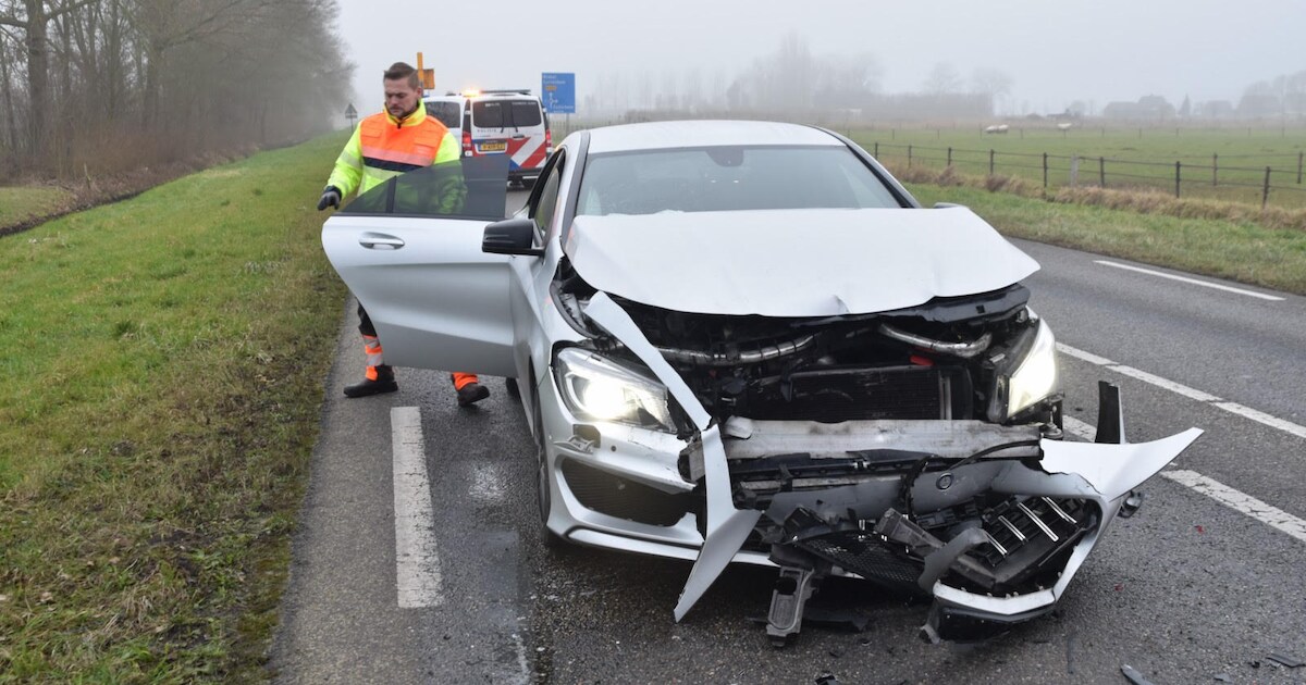 Aanrijding tussen twee auto’s bij Zuilichem: slachtoffer naar ziekenhuis gebracht