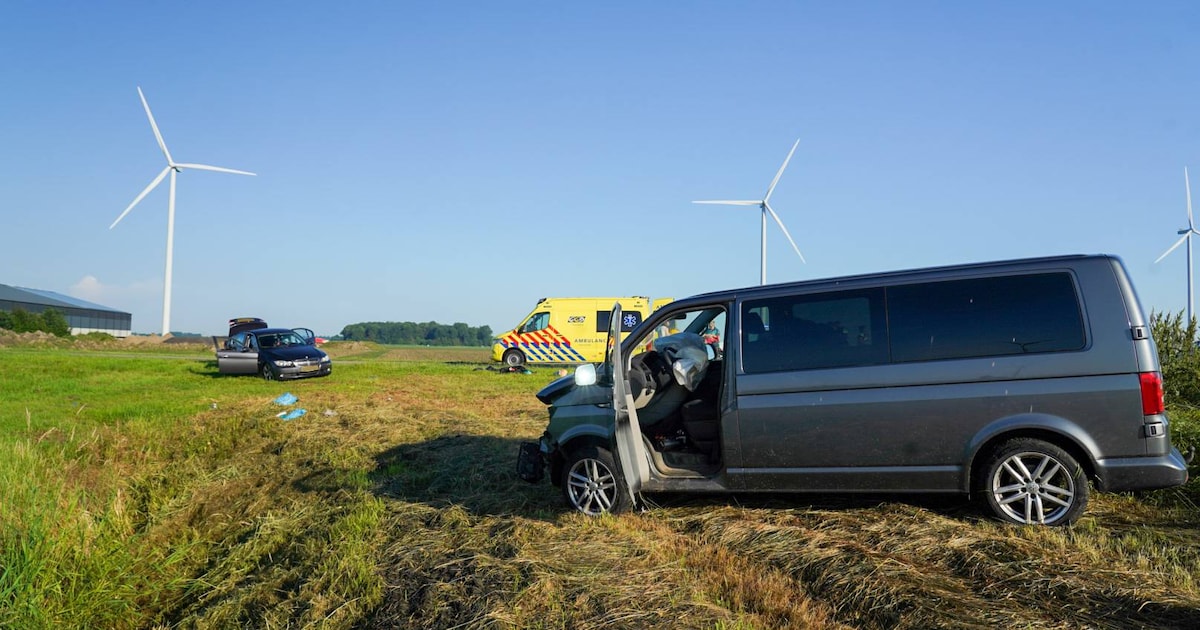 Flinke schade na ongeval op Elburgerweg in Dronten