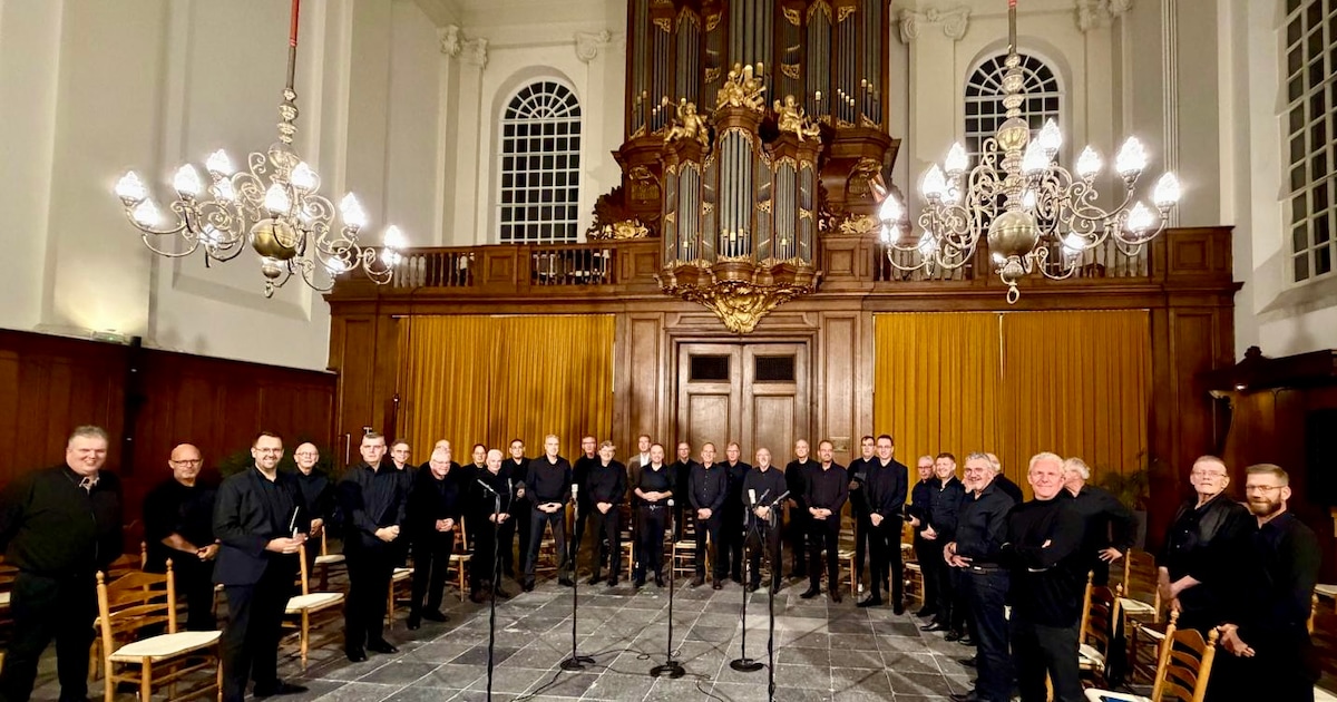 Benefietconcert voor ALS in Woerden met Martin Mans en zanggroep Men of Hope