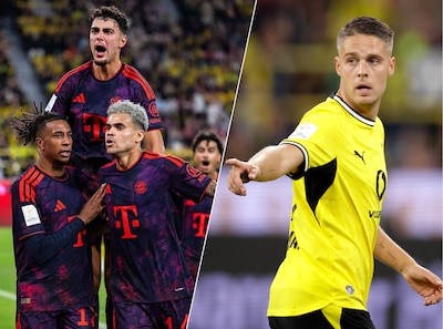 Bayern München verslaat Dortmund en pakt eerste prijs van seizoen, Joey Veerman en Ismael Saibari vallen in
