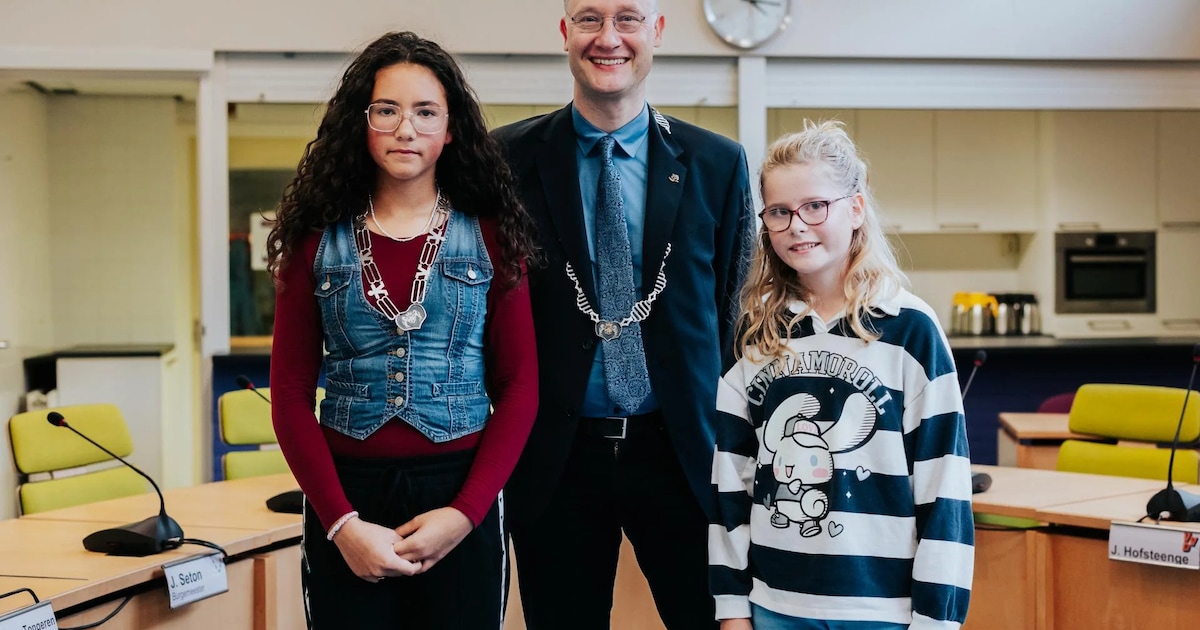 Sophie Germs nieuwe kinderburgemeester van Borger-Odoorn