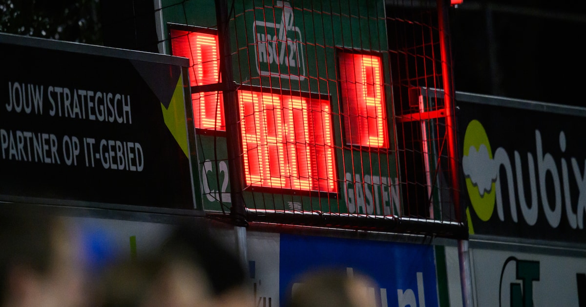 Met 9-0 verloren, maar toch een leuke avond: ‘De sfeer was geweldig’