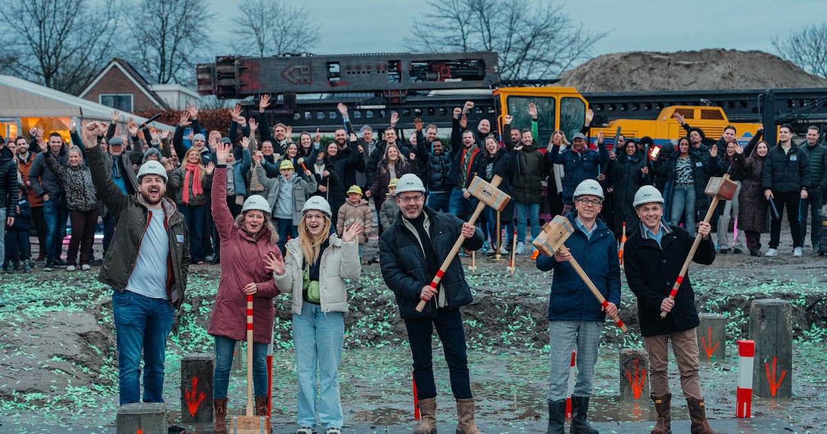 Bouw van woningen in project De Spiegel in Lelystad van start