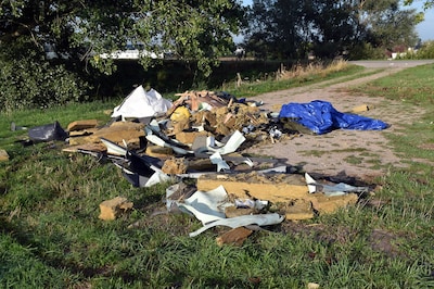 Wéér wordt afval gedumpt in de Bommelerwaard: twee keer raak in Gameren
