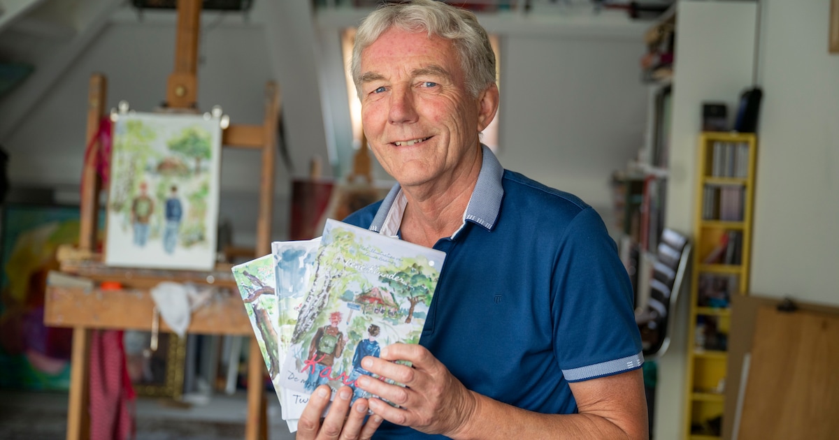 René Klunder signeert nieuw Karel-boek in Nes
