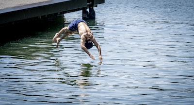 Taking a dip? Negative swimming advice for this location in Haarlem